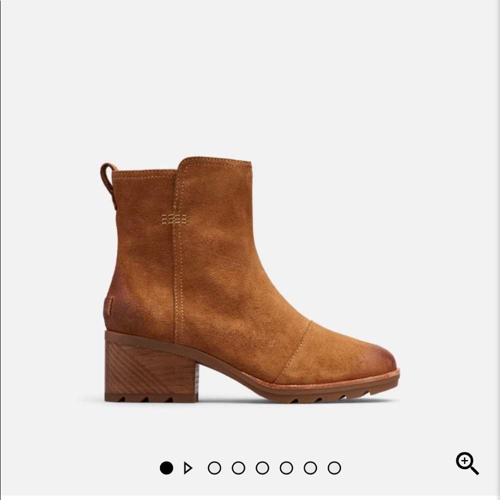 New Sorel Cate leather boots bootie - Picture 2 of 6